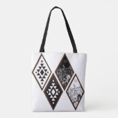 Southwestern Desert Diamond Tote Bag トートバッグ (裏面)