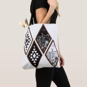 Southwestern Desert Diamond Tote Bag トートバッグ (クローズアップ)