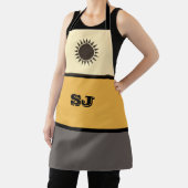 Southwestern Goldenrod Yellow Personalized Apron エプロン (インサイチュ)