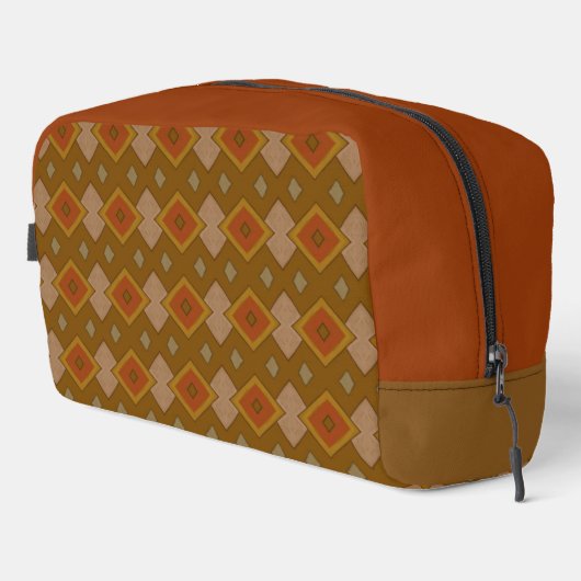 Southwestern Rustic Diamond Pattern ドップキット (右コーナー)