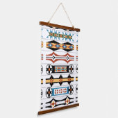Southwestern Tribal Western Boho 吊り下げ型タペストリー (傾斜あり)