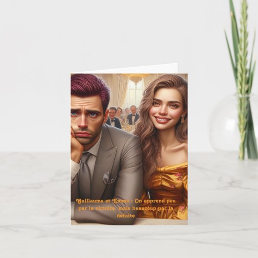 Soutien et Espoir, carte pour tous サンキューカード (正面)