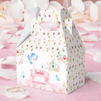 Souvenir Box  Birthday Butterfly Garden フェイバーボックス