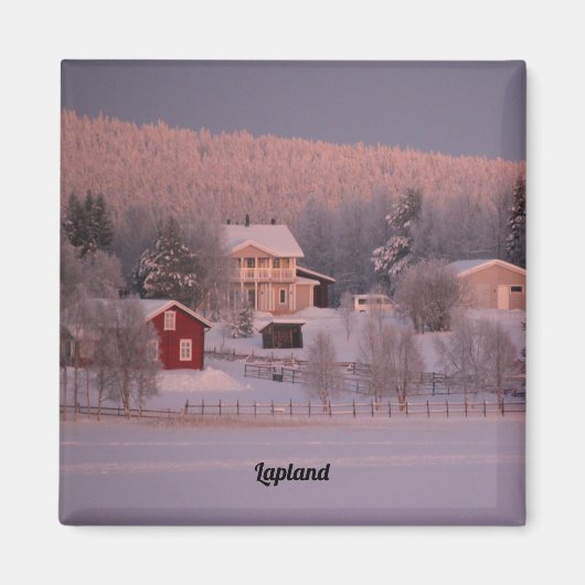 Souvenir de Laponie マグネット (正面)