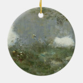 Souvenir de Mortefontaine 1864年 セラミックオーナメント (裏面)