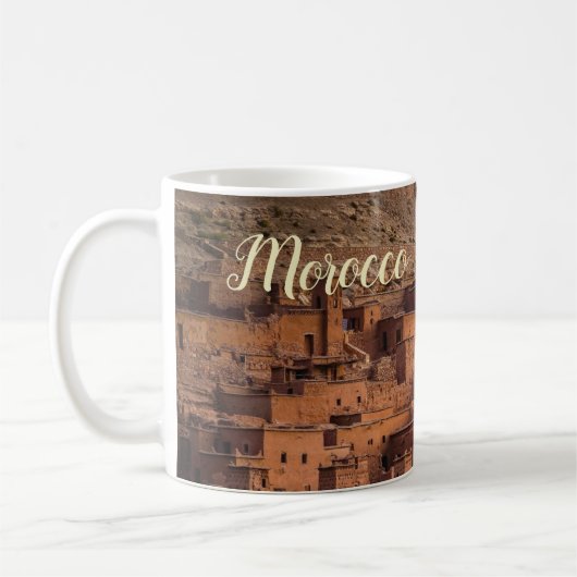 Souvenir Morocco Coffee Mug Cup コーヒーマグカップ (左)