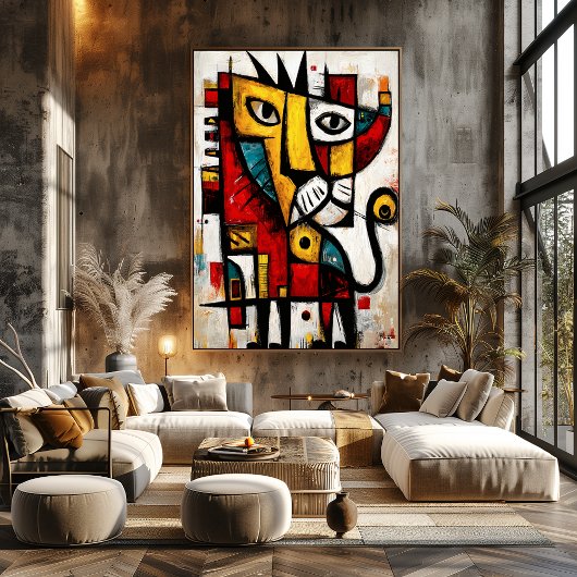 Sovereign Instinct — Contemporary Abstract Express ポスター