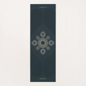 Sovereigna® Maya Wonder Garden #3 双面デザイン ヨガマット (裏面)