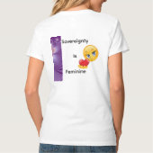 Sovereignty Is Feminine Tシャツ (裏面)