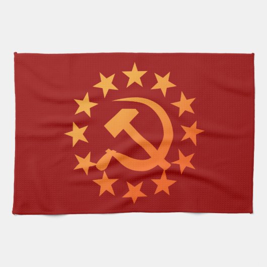 Soviet 3 キッチンタオル (横)