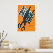 Soviet Anti Alcohol Poster – Vintage Russian ポスター (キッチン)