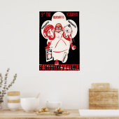 Soviet Anti-Religion Poster Give God a break ポスター (キッチン)