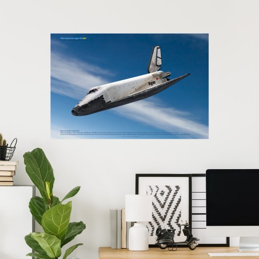 Soviet Buran: Atmospheric Flight ポスター (ホームオフィス)