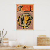 Soviet Film Poster Lightning Master (1925, Soviet ポスター (キッチン)