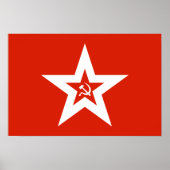 Soviet Navy Flag ポスター (正面)