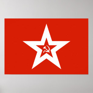 Soviet Navy Flag ポスター