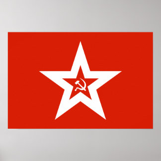 Soviet Navy Flag ポスター