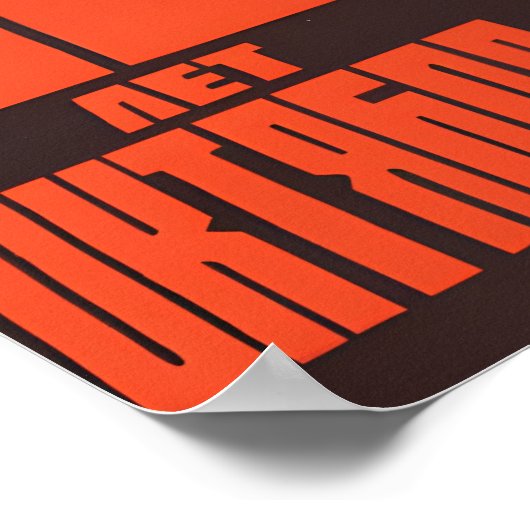 Soviet Propaganda Poster – 60 Years October ポスター (角)