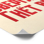 Soviet Propaganda Poster All the Power to the ポスター (角)