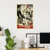 Soviet Propaganda  Poster Happy holidays ポスター (ホームオフィス)