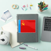 Soviet Russia Flag, USSR, CCCP, Communism, Lenin シール (iPadカバー)