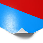 Soviet Russia Flag, USSR, CCCP, Communism, Lenin フォトプリント (角)