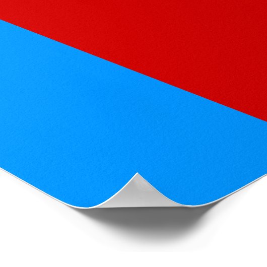 Soviet Russia Flag, USSR, CCCP, Communism, Lenin ポスター (角)