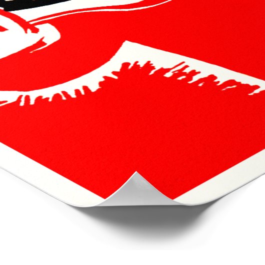 Soviet Space Propaganda Poster ポスター (角)