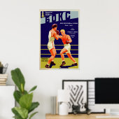 Soviet Sports Poster Boxing International ポスター (ホームオフィス)