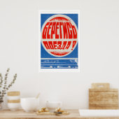 Soviet Train - Matchbox Print - Aesthetic Wall Art ポスター (キッチン)