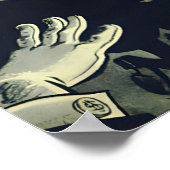 Soviet Union Propaganda Poster Turkmen ポスター (角)