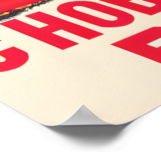 Soviet WWII Happy New Year Propaganda Poster, Red ポスター (角)