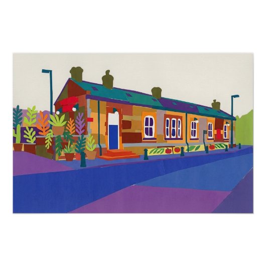 Sowerby Bridge駅ジュビリー軽食室 ポスター (正面)