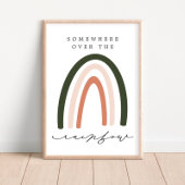 Sowhere Over the Rainbow子供部屋デコールポスター ポスター