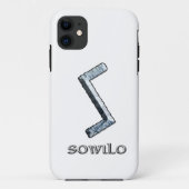 Sowiloのruneの記号 Case-Mate iPhoneケース (裏面)