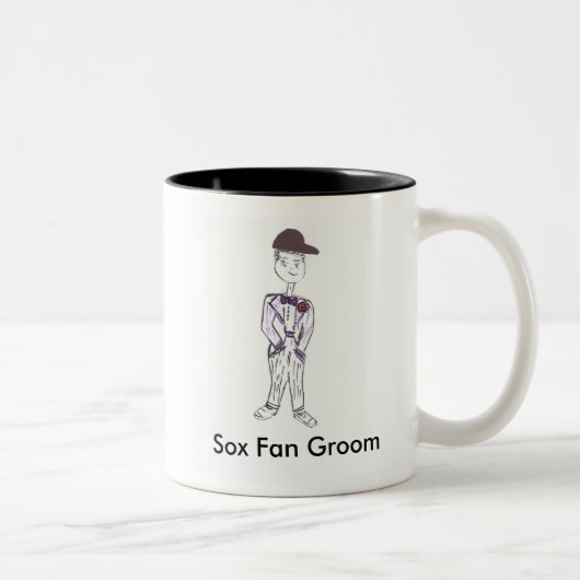 Soxファン・グルーミング ツートーンマグカップ (右)
