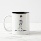 Soxファン・グルーミング ツートーンマグカップ (左)