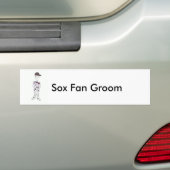 Soxファン・グルーミング バンパーステッカー (車上)