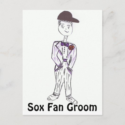 Soxファン・グルーミング ポストカード (正面)