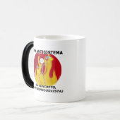 Soy antisistema... モーフィングマグカップ (正面左)
