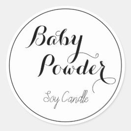 Soy Candleラベル ラウンドシール