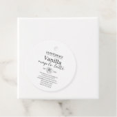 Soy Candle Label Flower フェイバータグ (インサイチュ)