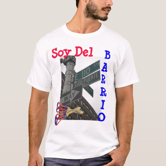 Soy Del Barrio Tシャツ (正面)