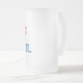 Soy feo pero muy varonil, mug フロストグラスビールジョッキ (正面右)
