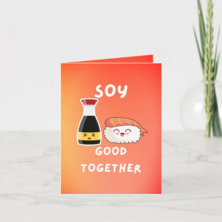 Soy Good Together – かわいいパンニーグルメ サンキューカード