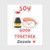 Soy Good Together – かわいいパンニーグルメ シール (シート)
