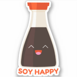 Soy Happyかわいいグルメシール シール