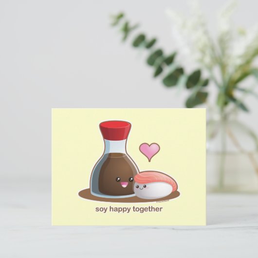Soy Happy ポストカード (スタンド正面)