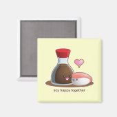 Soy Happy マグネット (正面/裏面)