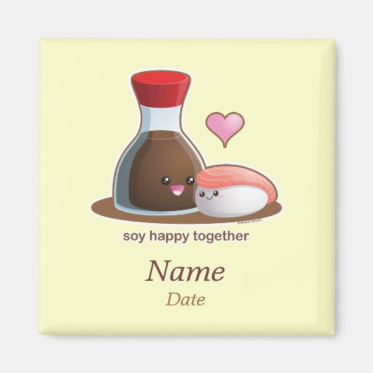 Soy Happy マグネット (正面)